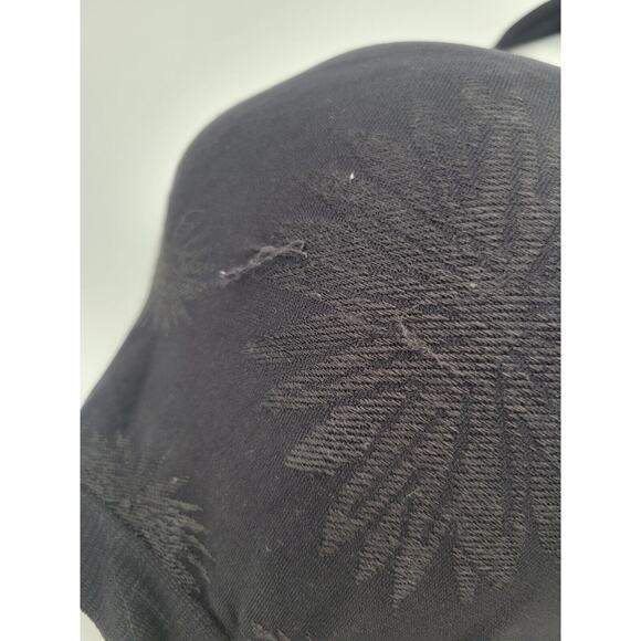 Bali Comfort Revolution Black Adjustable Strap Wire Free Bra Size 36DD - Picture 5 of 8